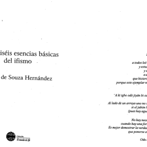 Las Dieciseis Esencias Basicas del Ifismo