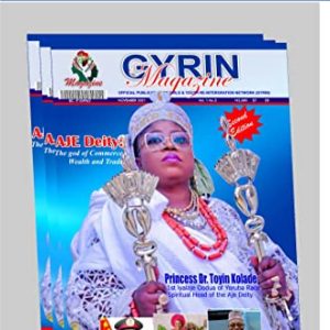 GYRIN MAGAZINE. AJE DEITY : The god of commerce, wealth and trade.